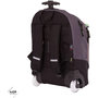 Voir la diapositive 2 : BODYPACK Sac à dos à roulettes taupe et noir