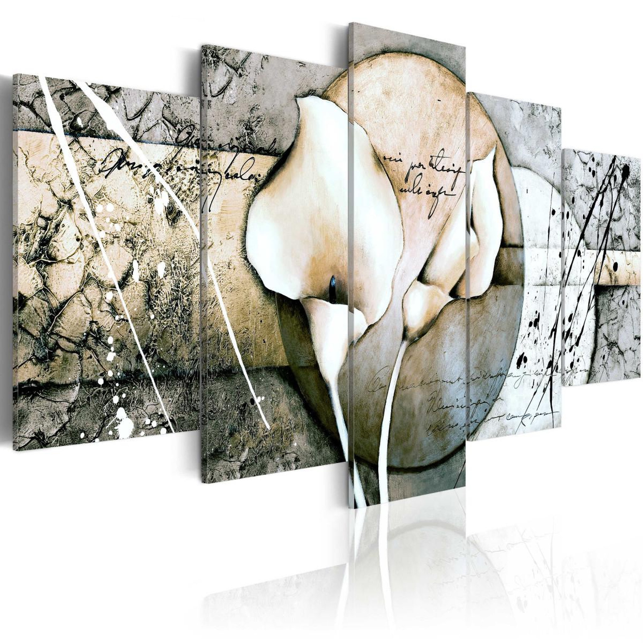 Voir la diapositive 1 : Paris Prix Tableau Imprimé  The Secret of Calla Lily Grey