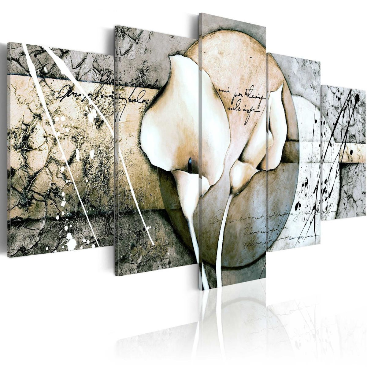 Paris Prix Tableau Imprimé  The Secret of Calla Lily Grey