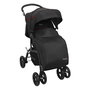 Voir la diapositive 2 : TROTTINE Poussette duo TS Florida tri lines noir rouge