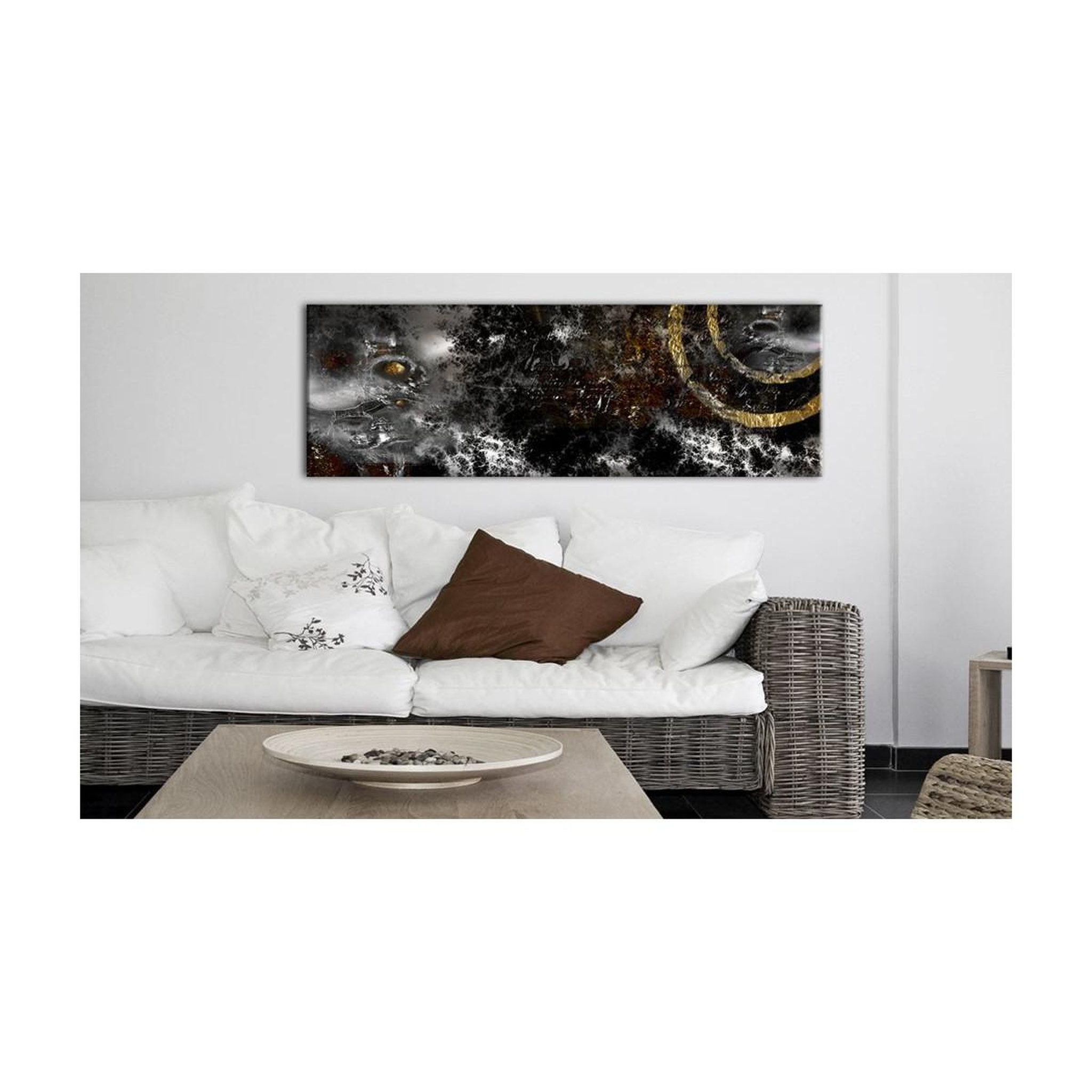 Voir la diapositive 2 : Paris Prix Tableau imprimé  lune sobre