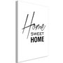 Voir la diapositive 1 : Paris Prix Tableau Imprimé  Black & White : Home Sweet Home