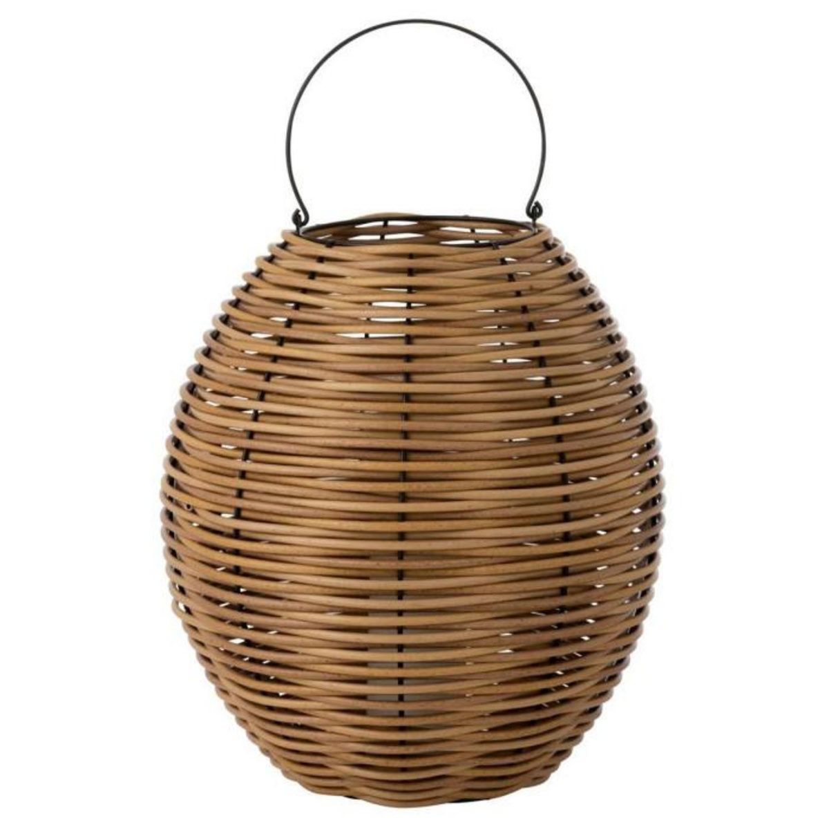 Paris Prix Lanterne Design à Led  Tissé  48cm Naturel