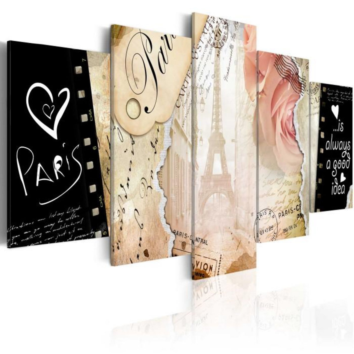 Paris Prix Tableau Imprimé  Old Postcard