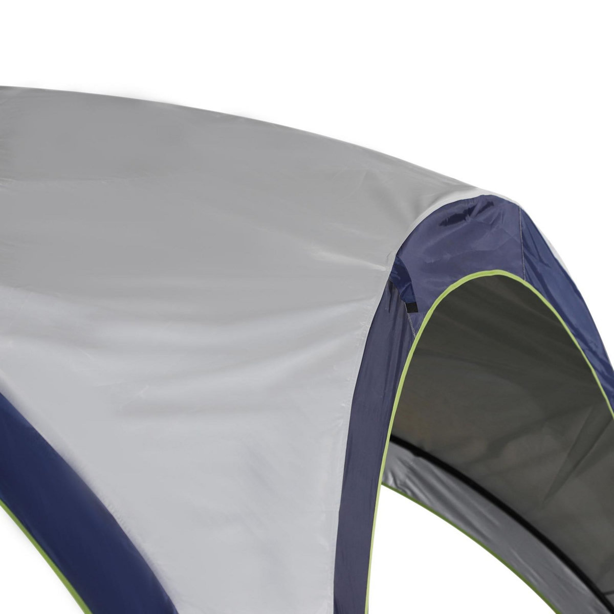 OUTSUNNY Tonnelle barnum contemporain en dôme dim. 4L x 4l x 2,5H m métal époxy polyester haute densité 190T gris