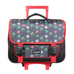 Bagtrotter BAGTROTTER Cartable à roulettes 38 cm Minecraft Noir