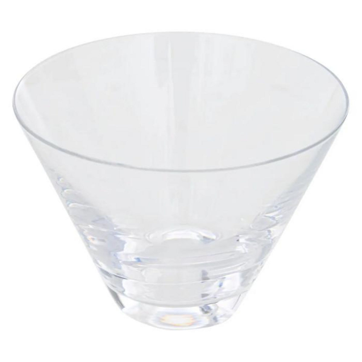 SECRET DE GOURMET Lot de 6 Coupelles Coniques  Japan  40cl Transparent