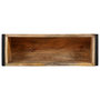Voir la diapositive 4 : VIDAXL Jardiniere 60x20x68 cm Bois de manguier brut