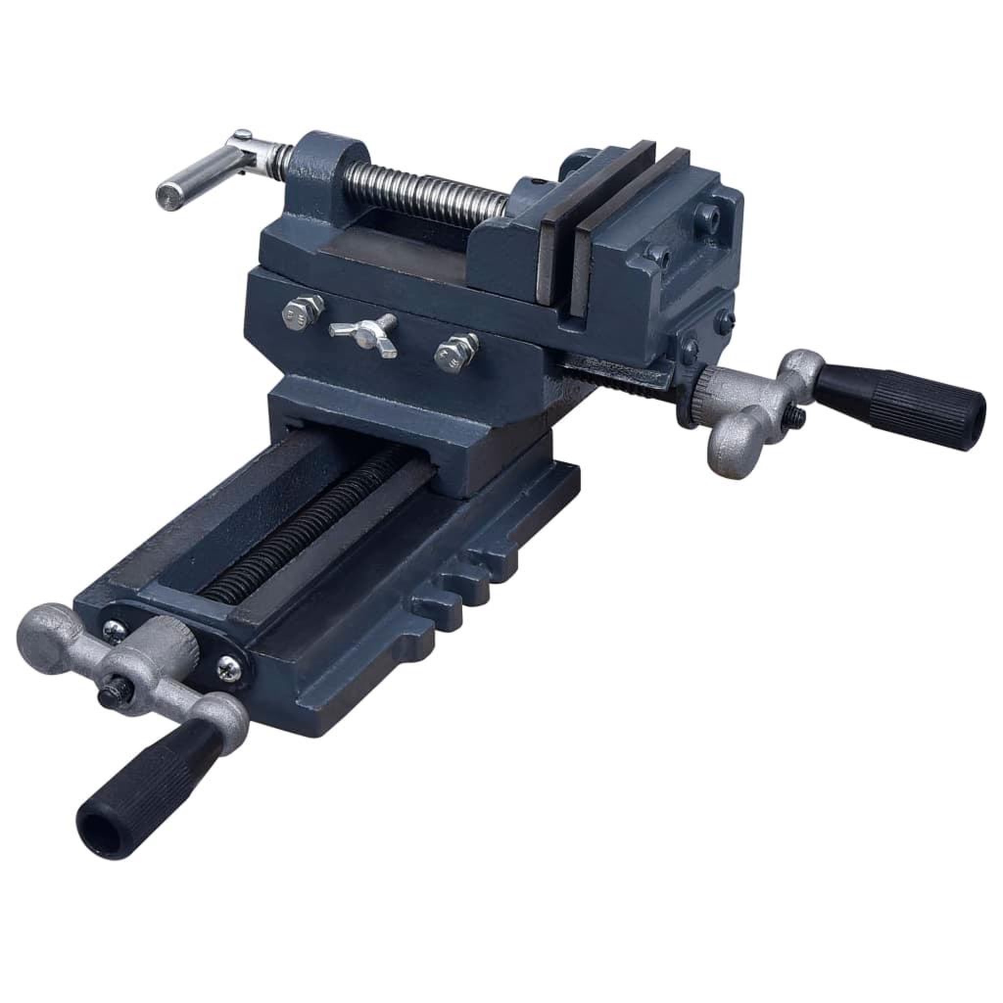 Voir la diapositive 4 : VIDAXL Etau de perceuse a pression manuelle 70 mm
