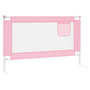 Voir la diapositive 4 : VIDAXL Barriere de securite de lit d'enfant Rose 120x25 cm Tissu