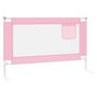 Voir la diapositive 4 : VIDAXL Barriere de securite de lit d'enfant Rose 120x25 cm Tissu