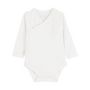 Voir la diapositive 2 : Petit Béguin Lot de 3 bodies bébé manches longues croisés