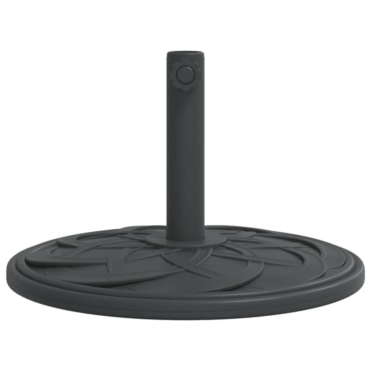 VIDAXL Base de parasol pour mats Ø38 / 48 mm 12 kg rond