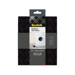 CENTRALE BRICO Lot de 4 amortisseurs en caoutchouc SCOTCH