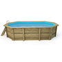 Voir la diapositive 3 : Habitat et Jardin Piscine bois   Cancun   - 6.53 x 4.41 x 1.45 m