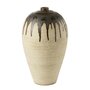 Voir la diapositive 1 : Paris Prix Vase Design en Céramique  Peinture  56cm Beige