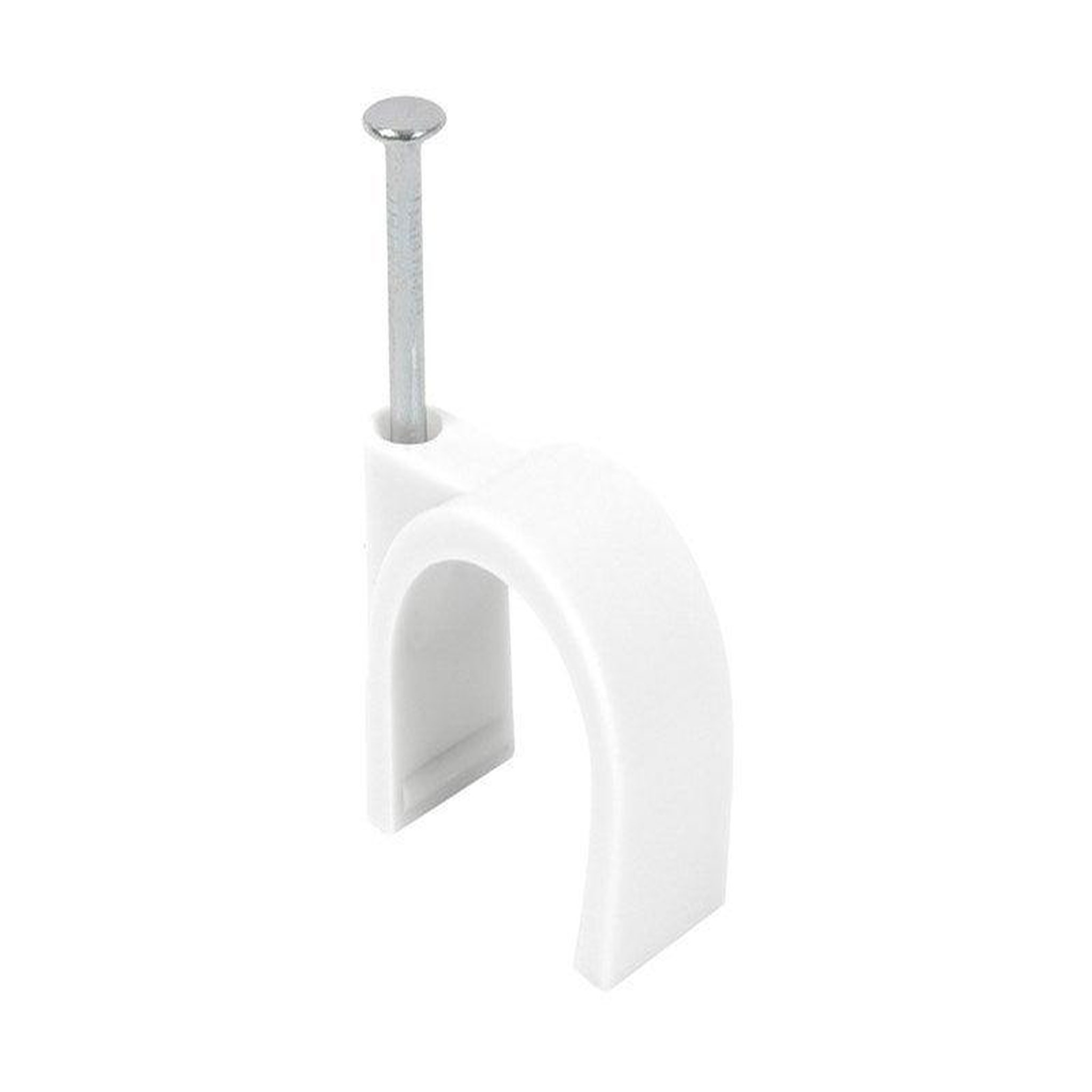 CENTRALE BRICO Lot de 25 attaches-fils, Diametre de 20 a 25 mm, L.26 mm