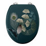 Voir la diapositive 1 : Paris Prix Abattant WC Imprimé  Ginkoblue  45cm Vert Foncé