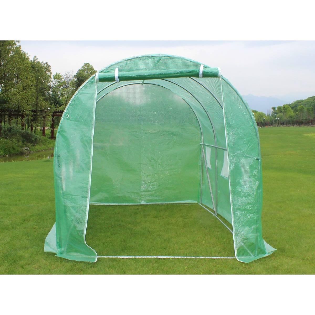 Habitat et Jardin SERRE TUNNEL DE JARDIN ALTHEA - 6M² - 3 X 2 X 2 M