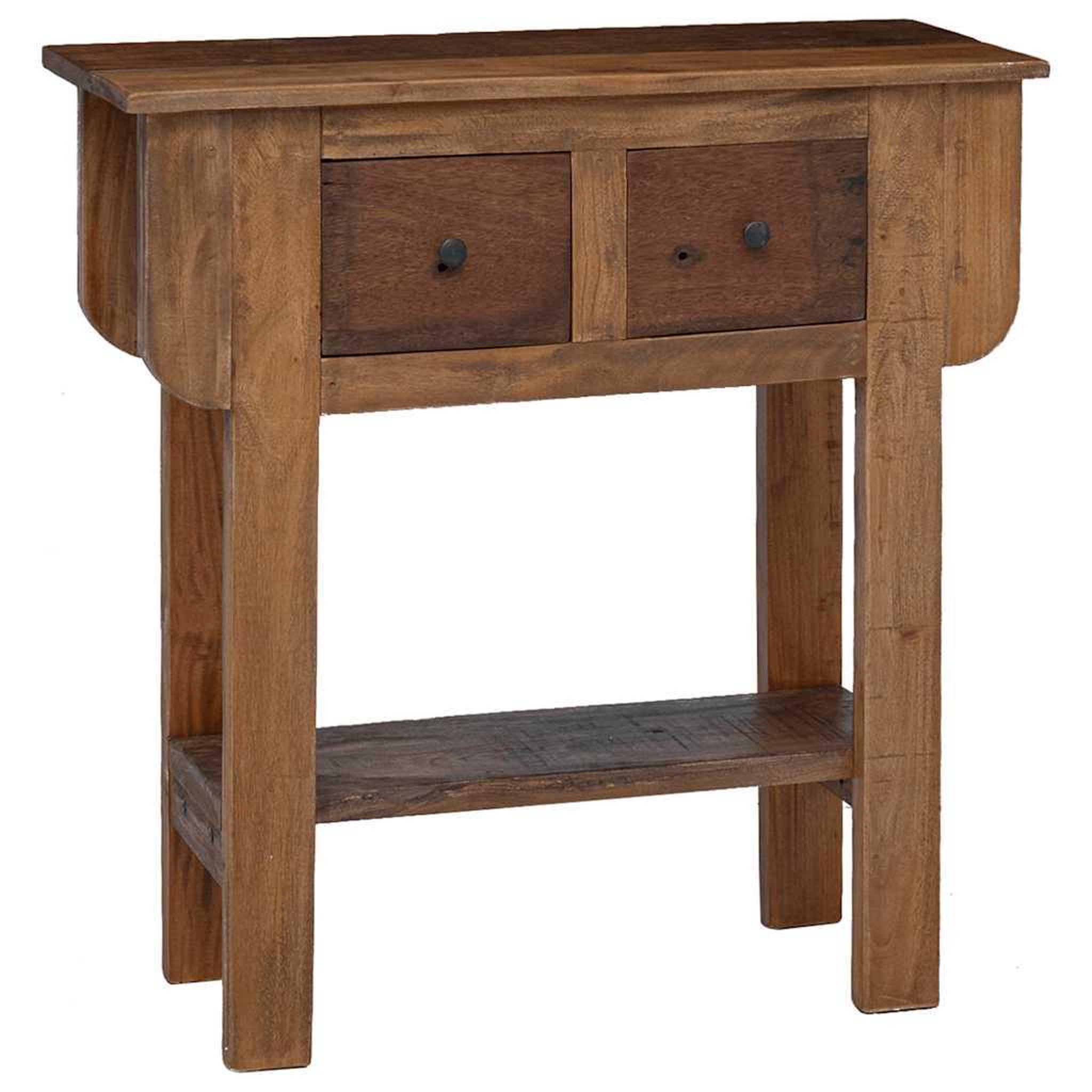 VIDAXL Table console bois de recuperation melange 80x35x80 cm