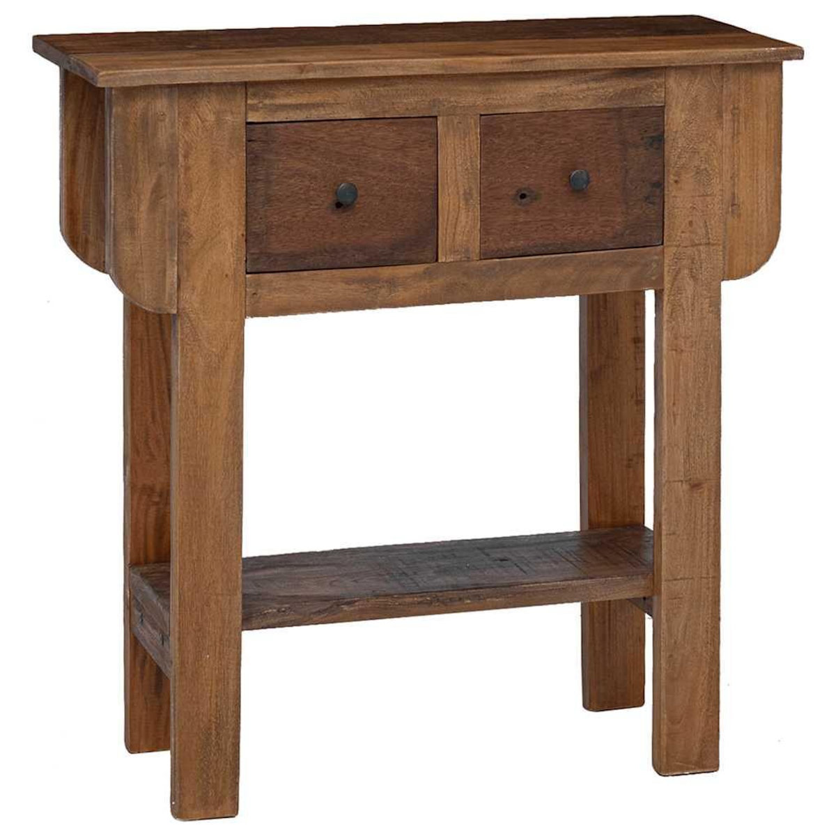 VIDAXL Table console bois de recuperation melange 80x35x80 cm