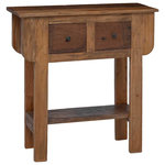 VIDAXL Table console bois de recuperation melange 80x35x80 cm