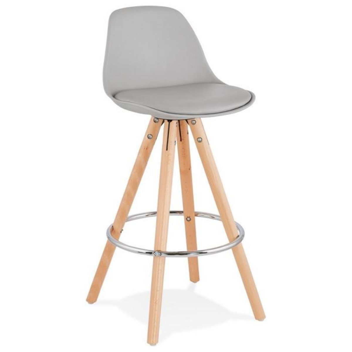 Paris Prix Tabouret de Bar  Bjarki  85cm Gris