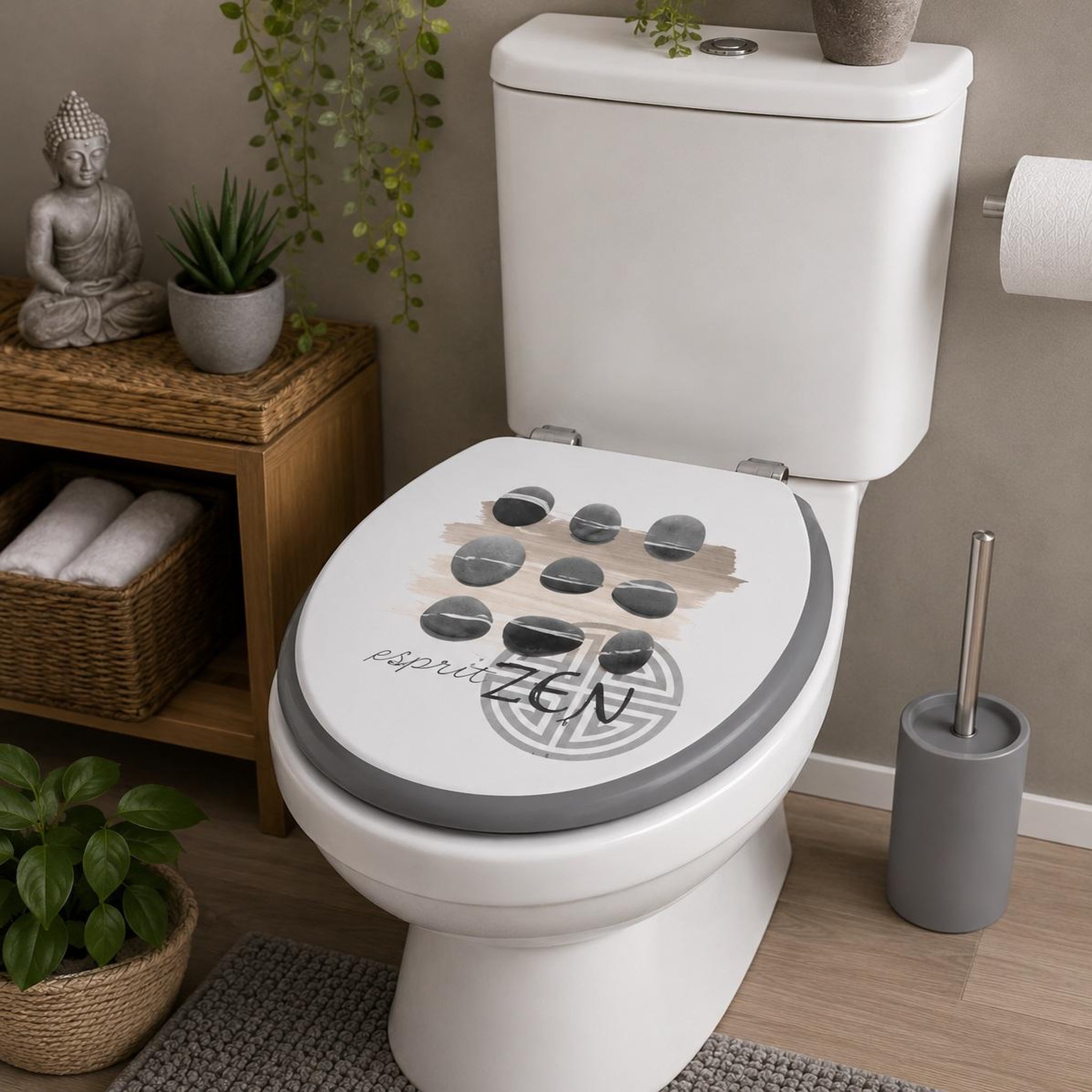 Voir la diapositive 2 : Eden Abattant wc zenitudes design et moderne