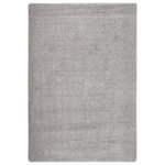 VIDAXL Tapis shaggy antiderapant Gris clair 120x170 cm