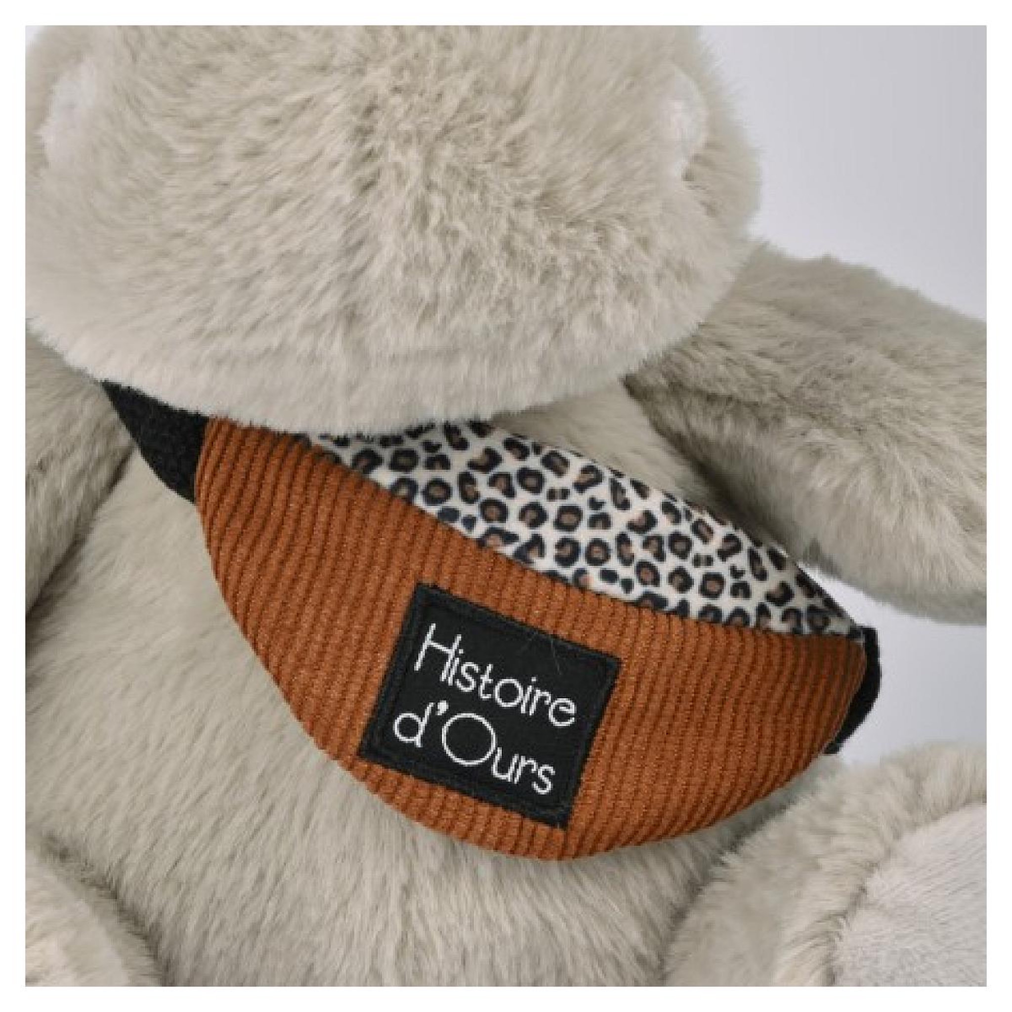 Voir la diapositive 4 : Histoire D'Ours Peluche Hippopotame HELLO BROOK 20 cm