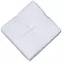 Babycalin Lot de 6 langes 100% coton - 50 x 70 cm - Blanc