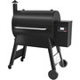 Voir la diapositive 1 : TRAEGER Barbecue pellet Pro 780 noir sur chariot, grille haute 76x18 cm, grille basse 76x48 cm