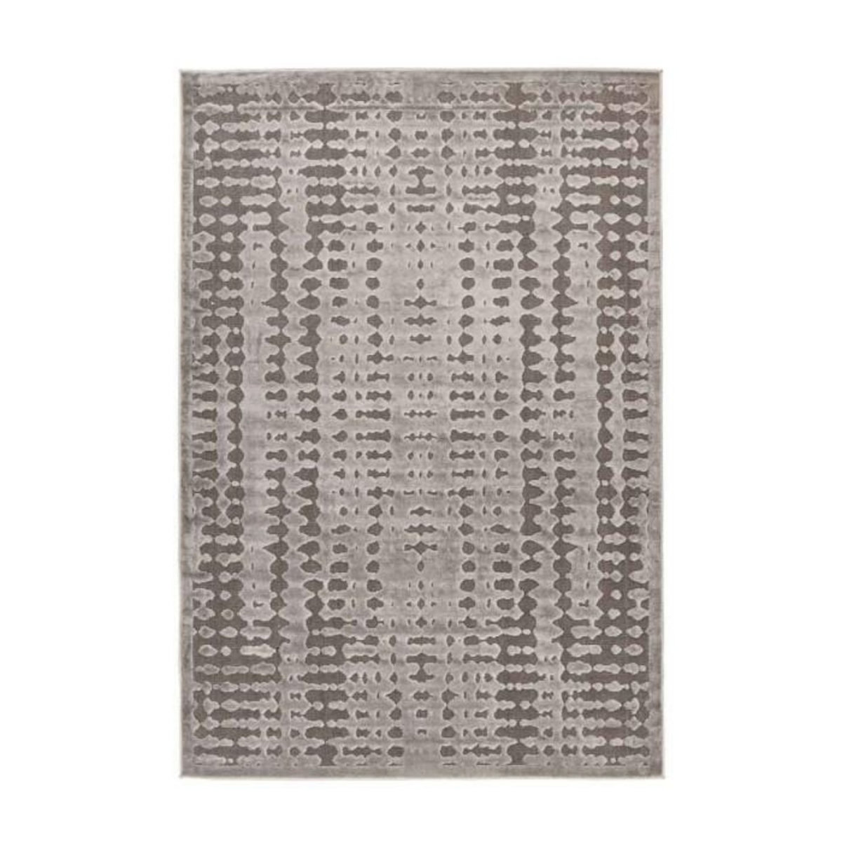 Paris Prix Tapis Tissé à Poils Courts Rétro  Madita  Gris