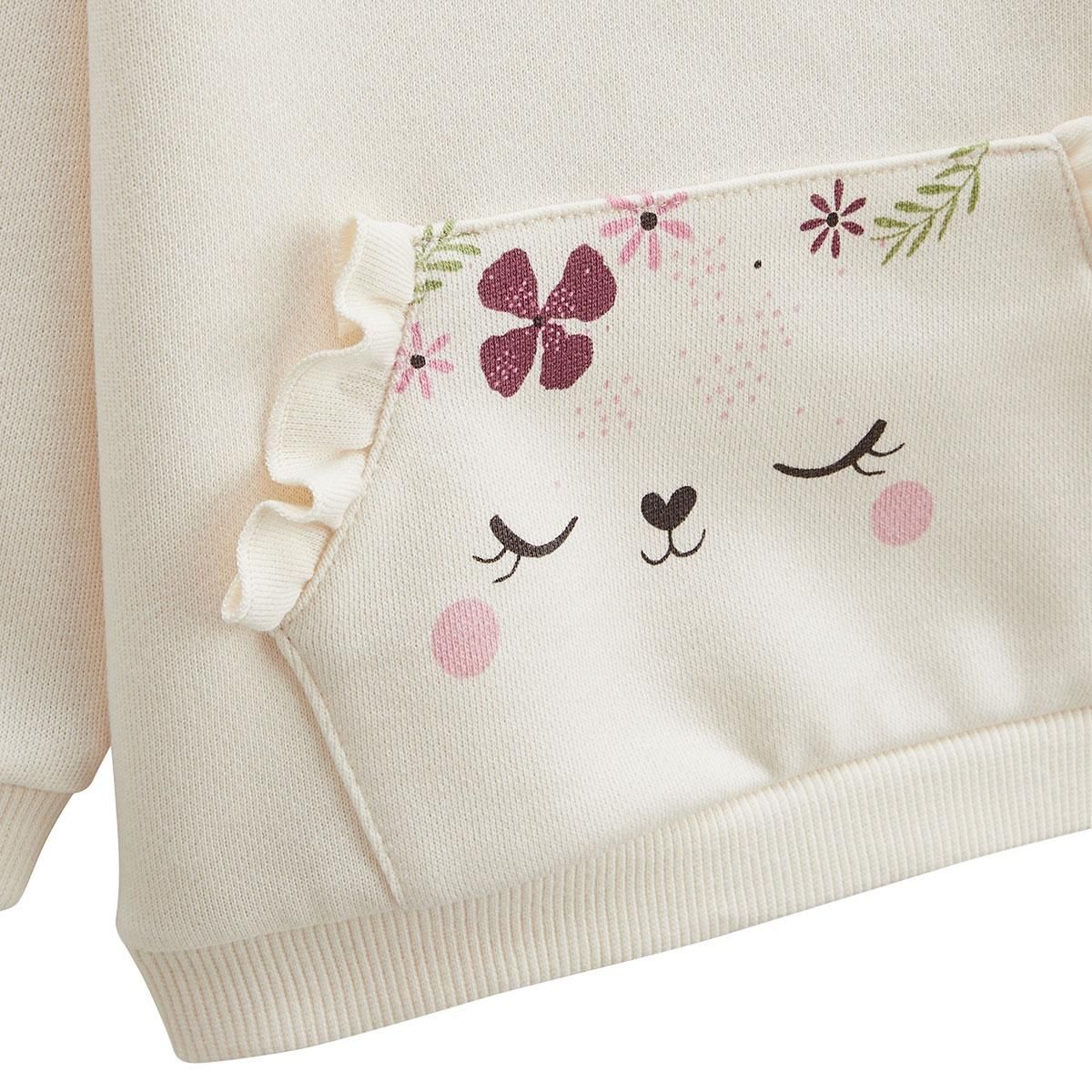 Petit Béguin Ensemble enfant sweat et pantalon en molleton Mila