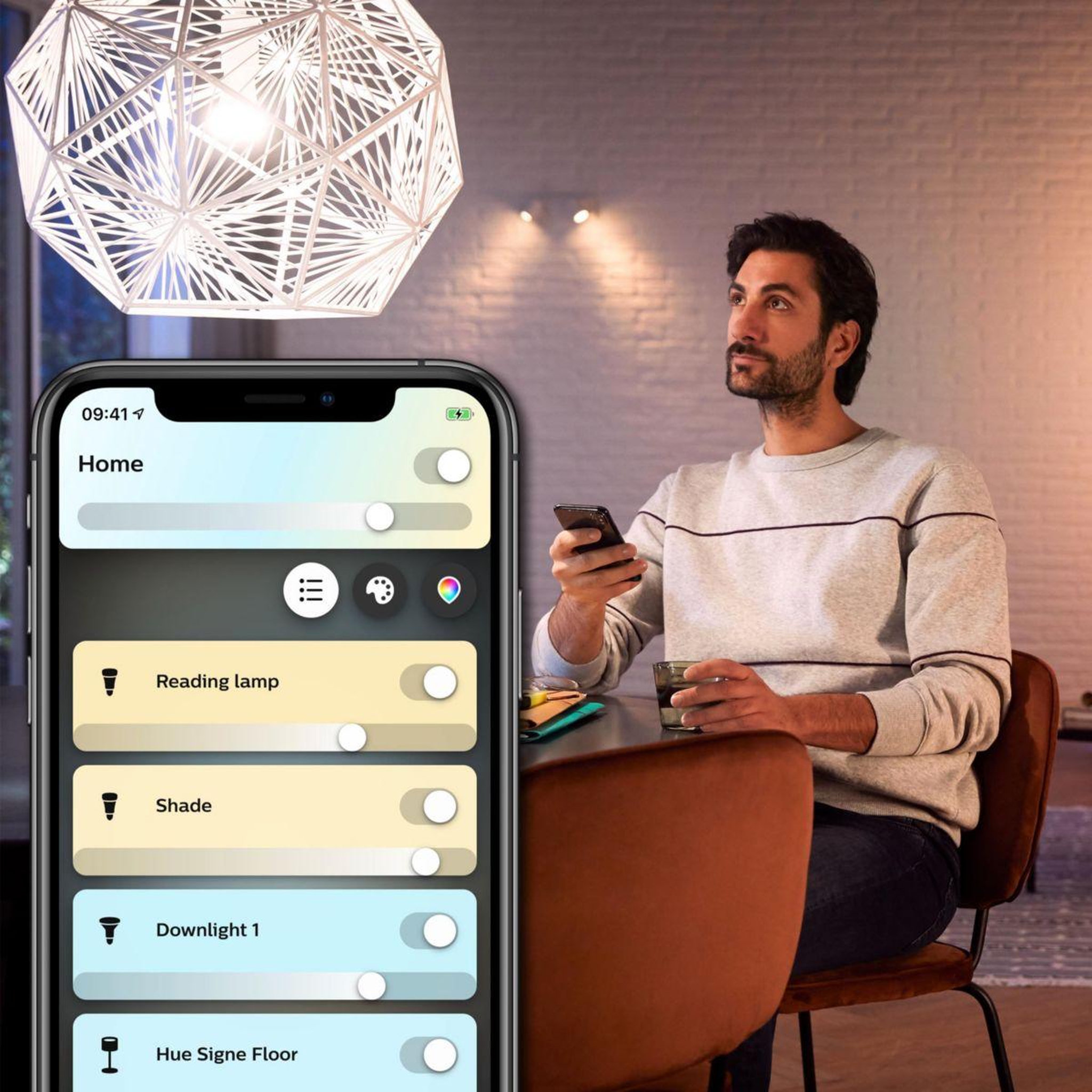 Voir la diapositive 3 : PHILIPS HUE Ampoule led connectée e27 white ambiance 100w