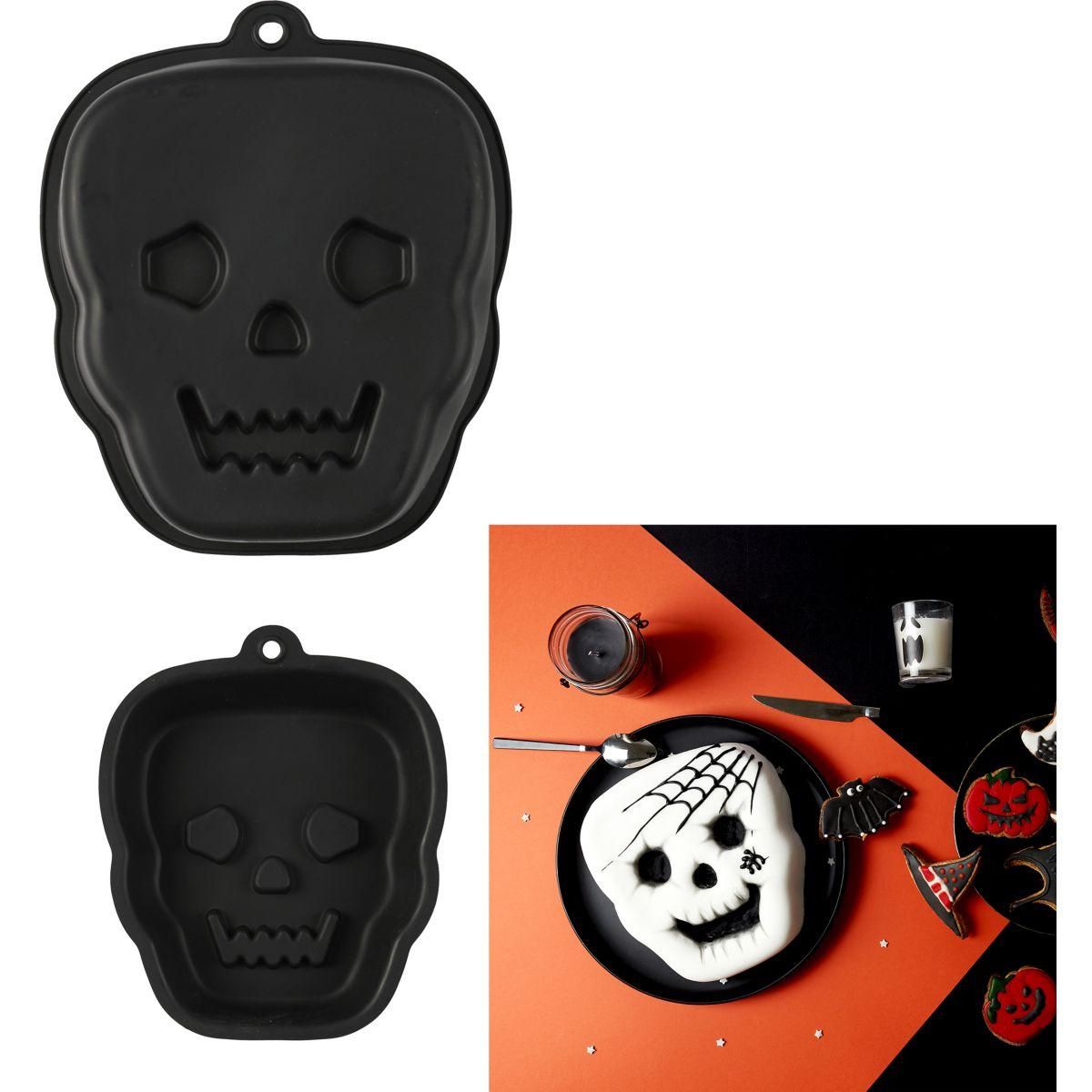 Lily Cook moule silicone tete de mort m12