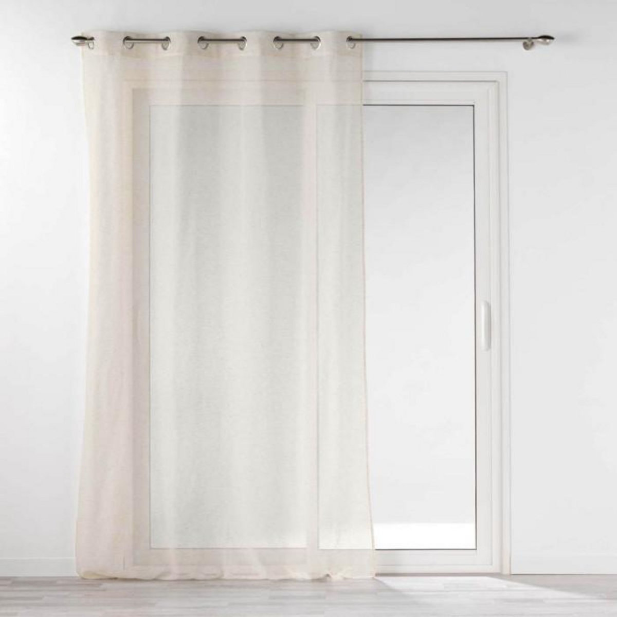 Paris Prix Rideau Voilage à Œillets  Norine  140x240cm Naturel