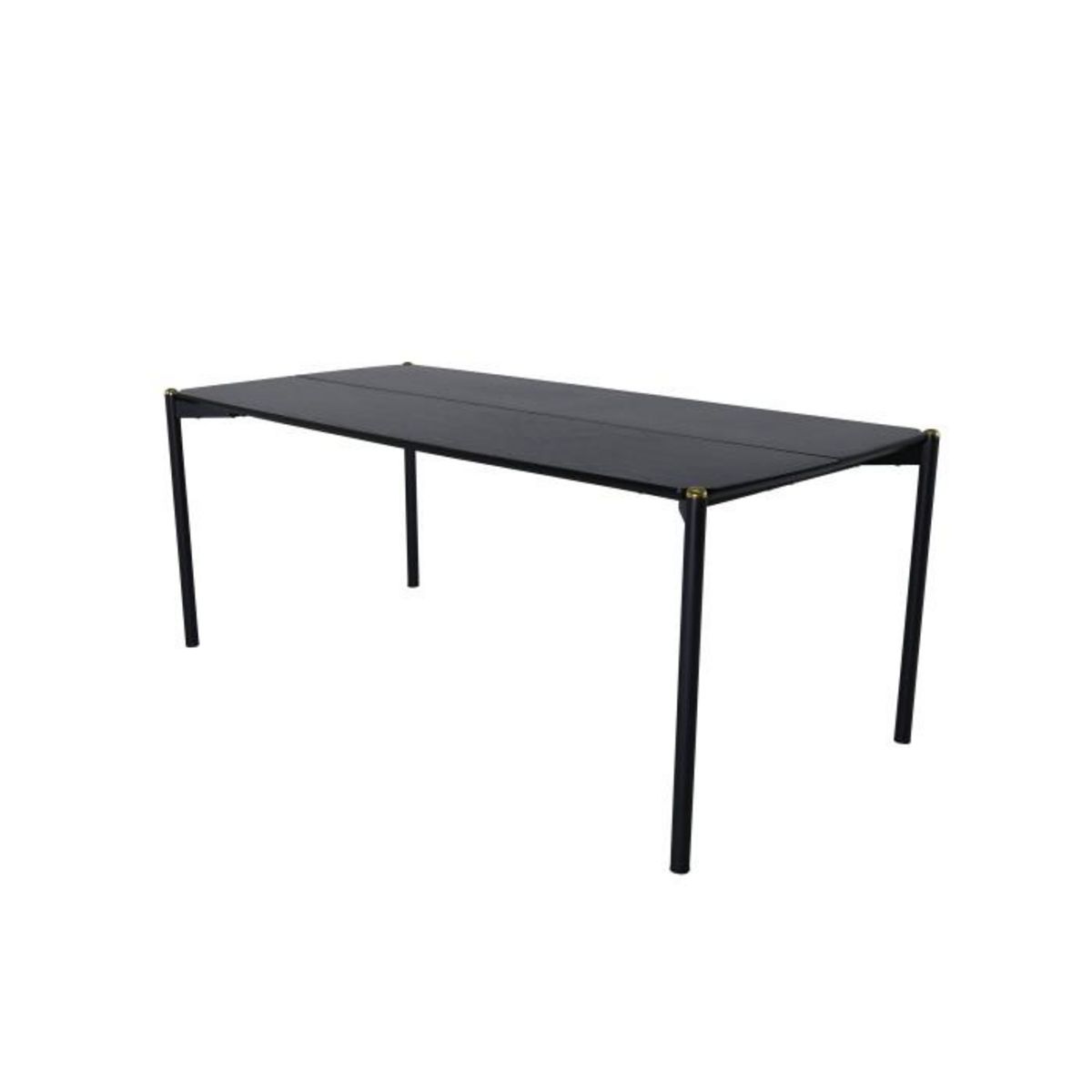Paris Prix Table à Manger Design  Pelle  190cm Noir