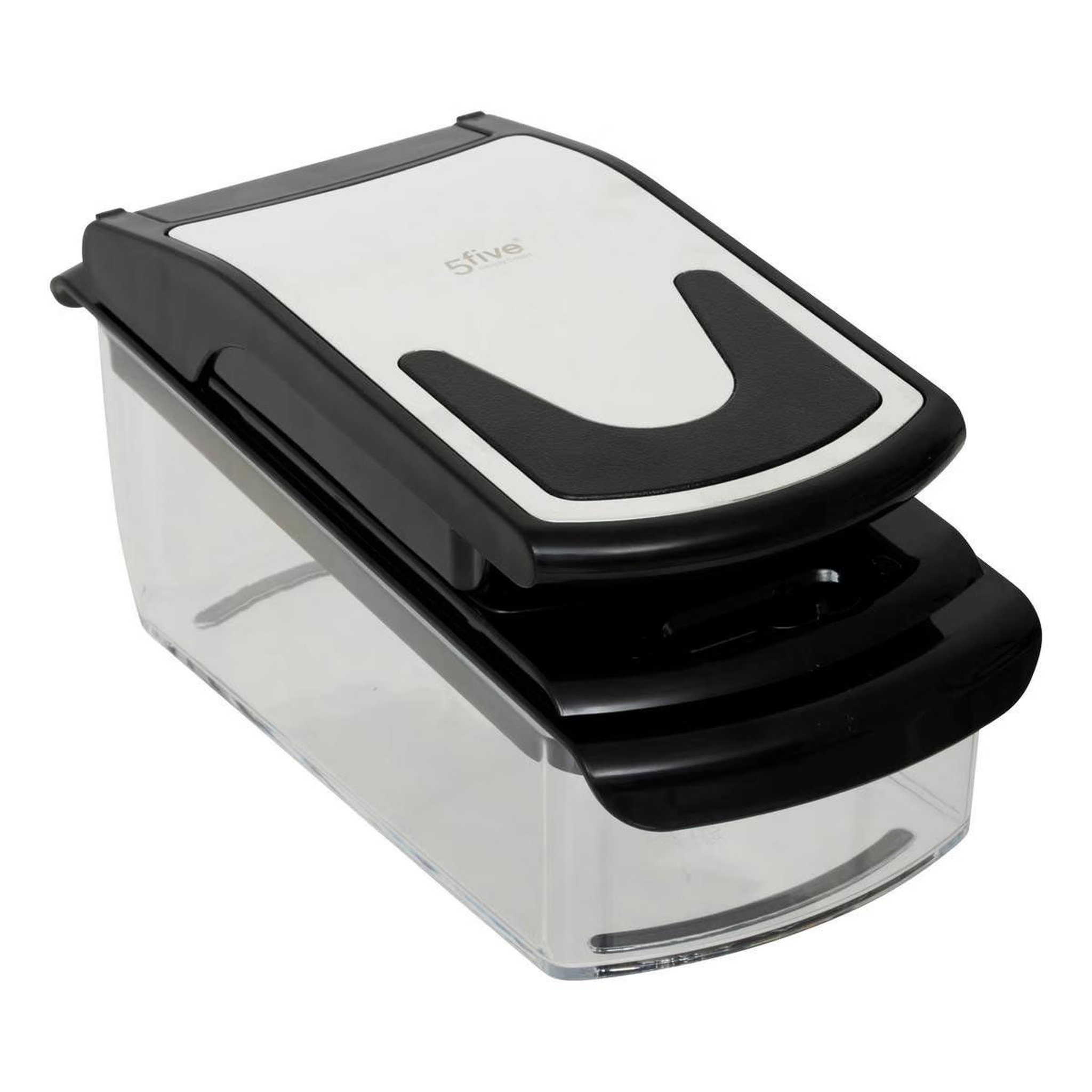 Voir la diapositive 3 : FIVE Mandoline à multi-découpes  silver pro  27cm noir