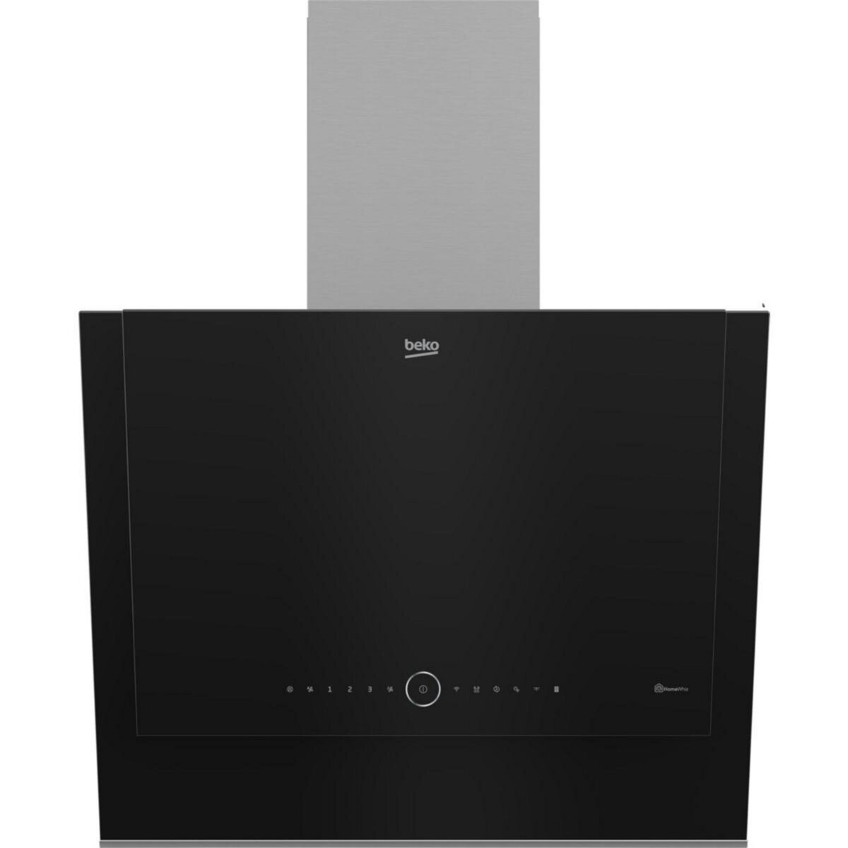 Beko Hotte décorative murale inclinée BHCA67841BBHSI