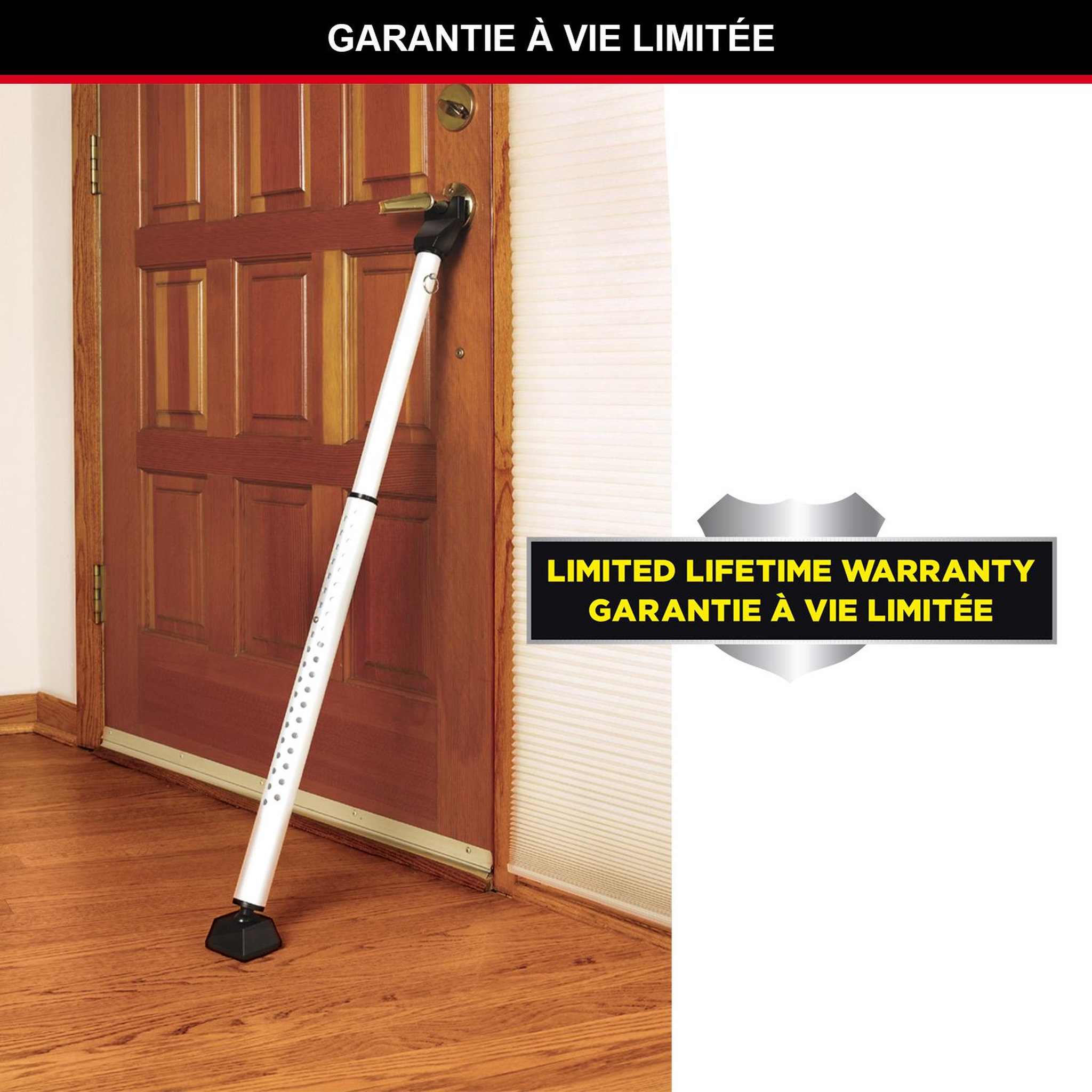 Voir la diapositive 3 : Master lock Antivol pour portes et fenêtres coulissantes [ajustable - de 70 à 112 cm]