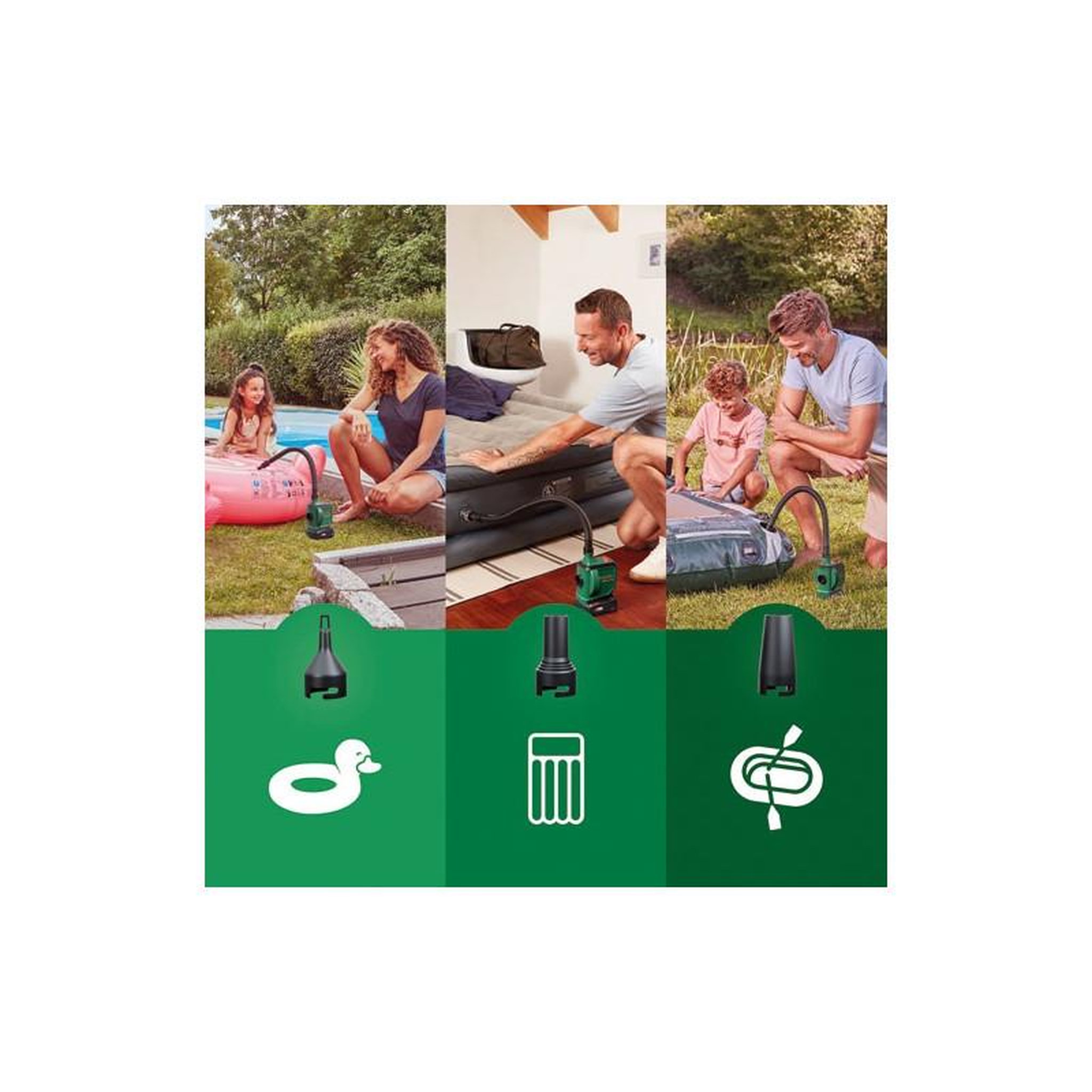 Voir la diapositive 4 : BOSCH GONFLEUR COMPACT SANS FIL 18V BOSCH - 0.603.947.201