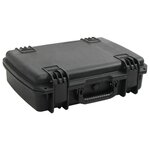 VIDAXL Valise de vol portable Noir 50,5x37x14,5 cm PP