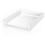 Voir la diapositive 2 : Plan à langer pour commode blanc LINIA 