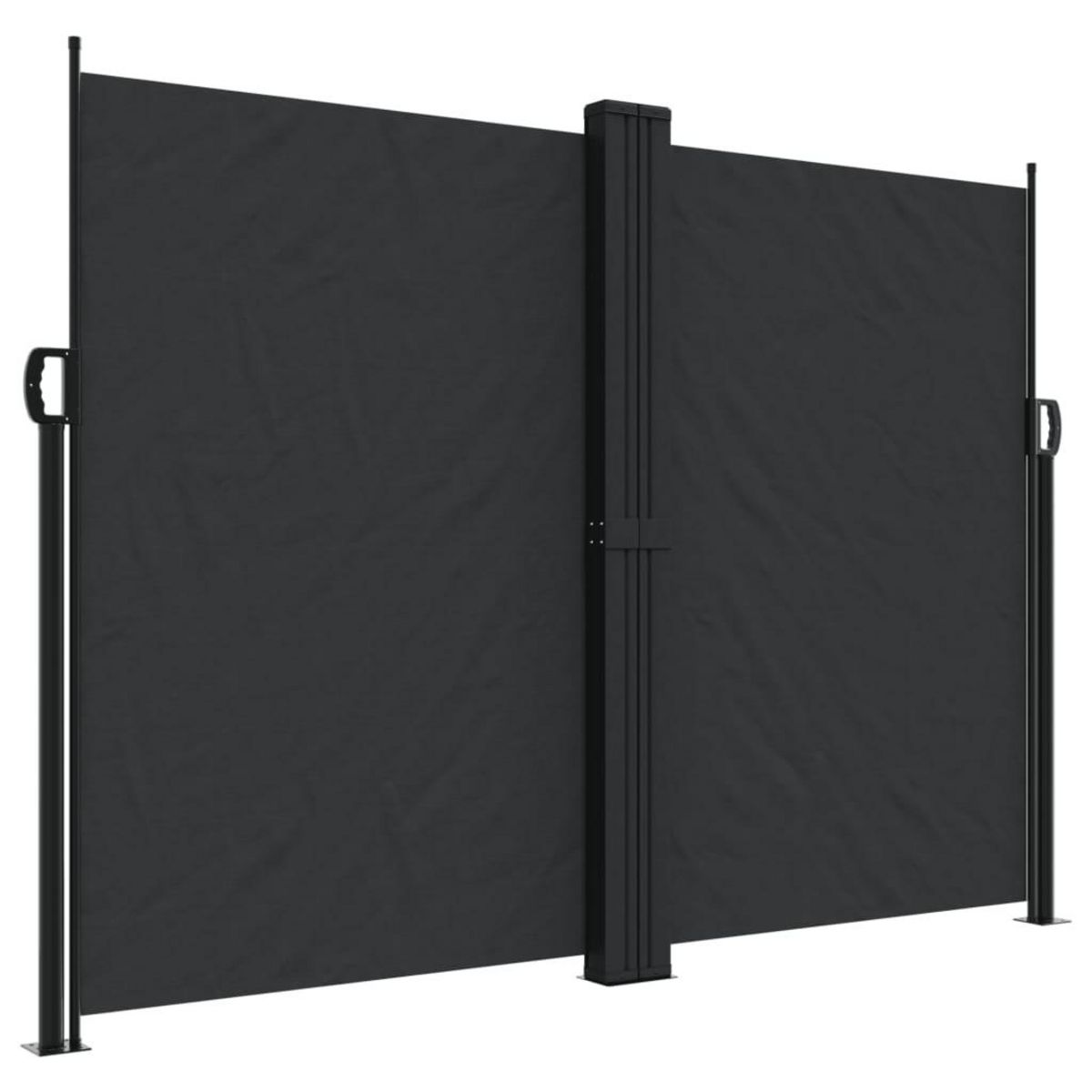 VIDAXL Auvent lateral retractable noir 180x600 cm