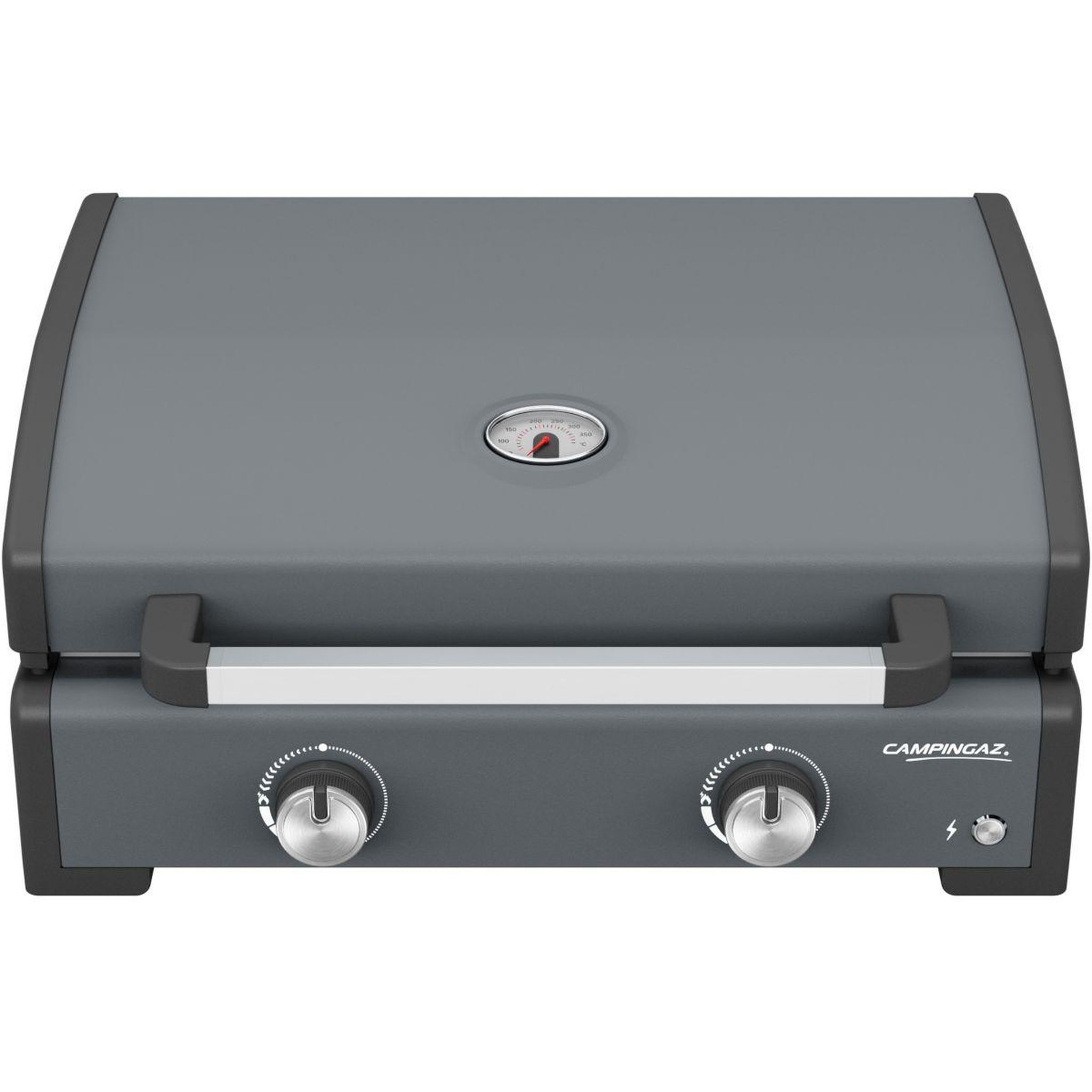 Voir la diapositive 3 : CAMPINGAZ Plancha gaz sigma 2 pro 2 brûlreurs avec couvercle de cuisson à poser , 58x36 cm