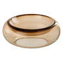Voir la diapositive 1 : Paris Prix Coupelle Déco en Verre  Carol  33cm Caramel