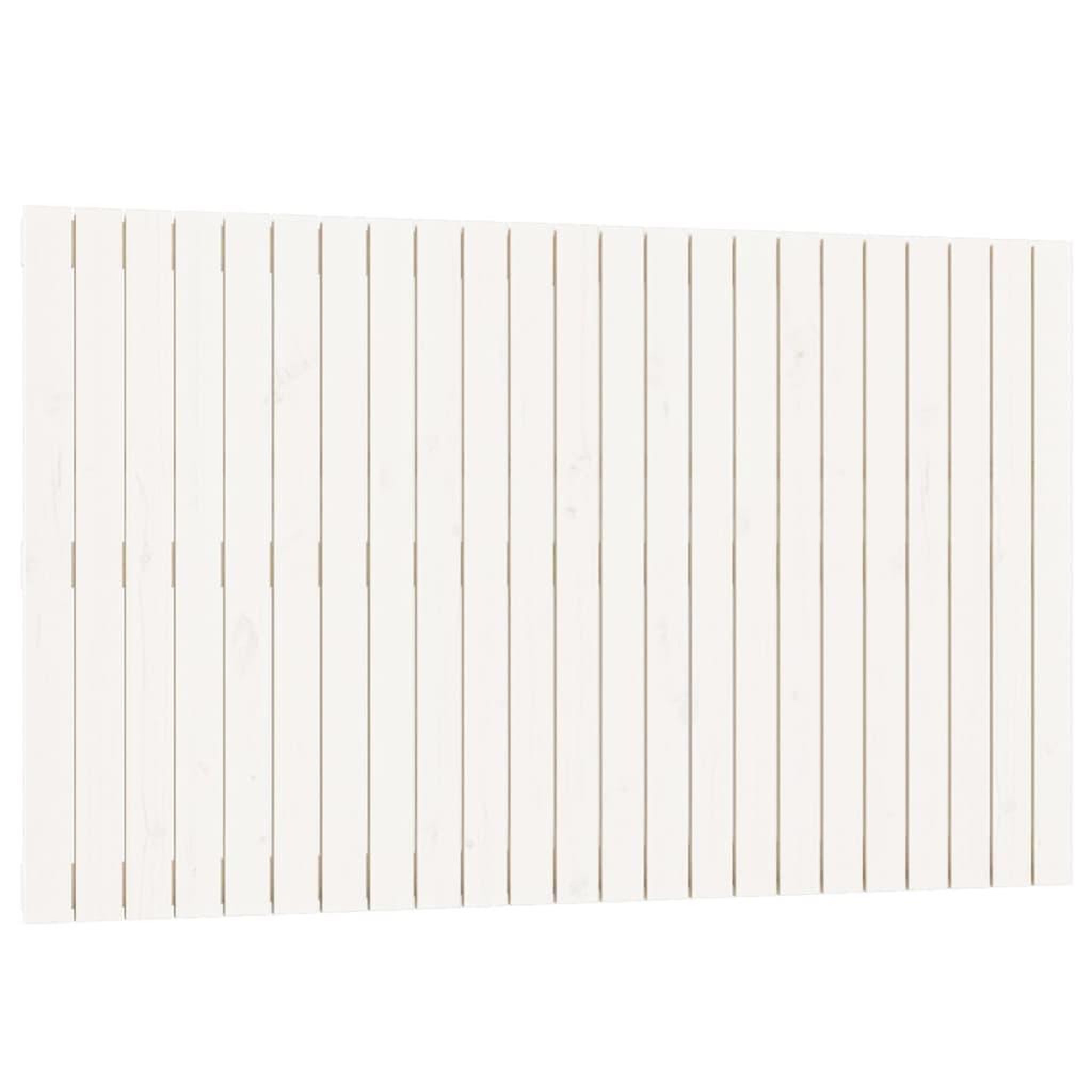 Voir la diapositive 2 : VIDAXL Tete de lit murale Blanc 147x3x90 cm Bois massif de pin