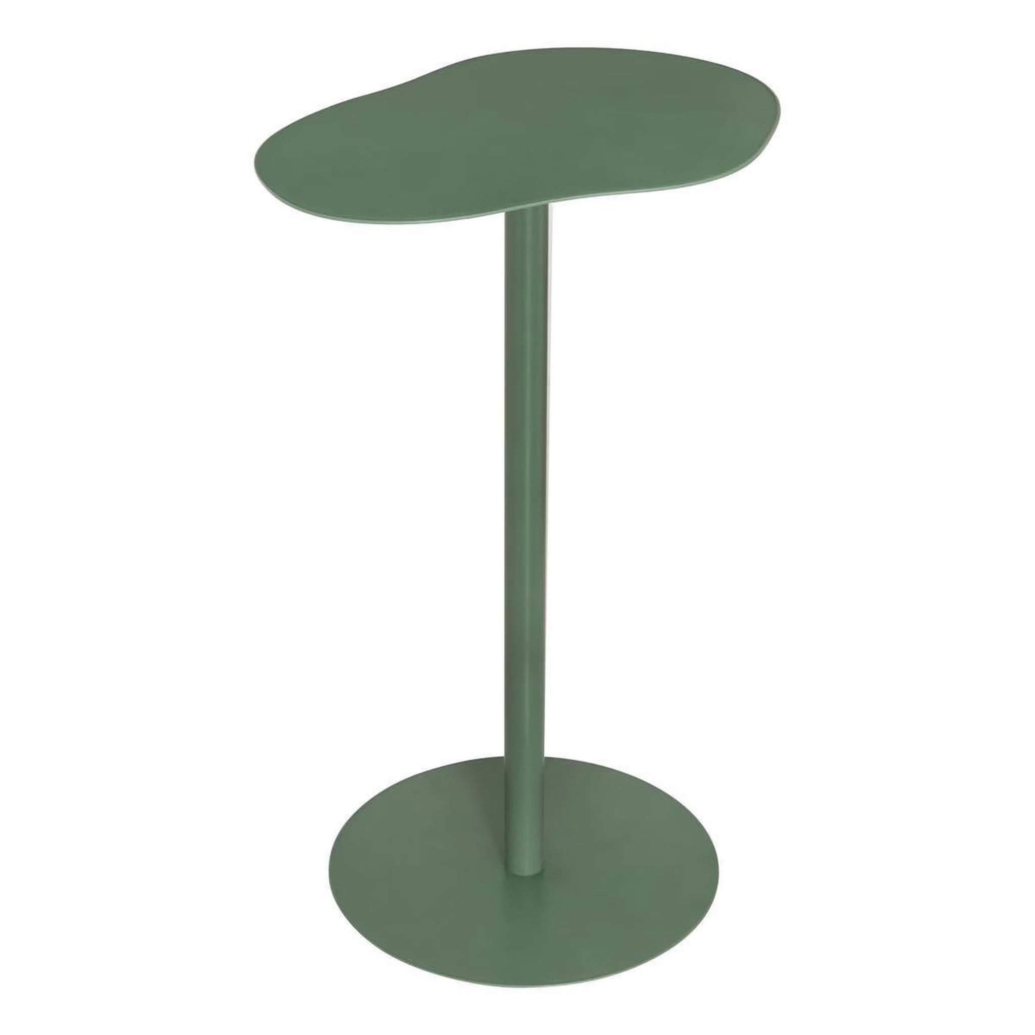 ATMOSPHERA Table d'appoint en métal  sora  50cm vert olive