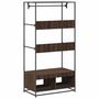 Voir la diapositive 6 : VIDAXL Armoire chêne marron 90x50x180 cm bois d ingénierie
